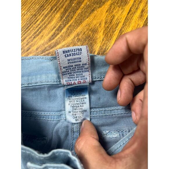 True Religion Y2K Misty Skinny Swarovski Light Wash Jeans - Picture 9 of 9